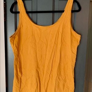 Maurices Mustard Yellow Tank Top